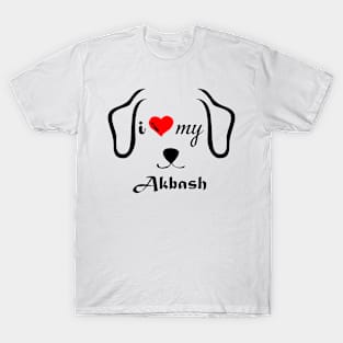 Akbash Dog Designs T-Shirt